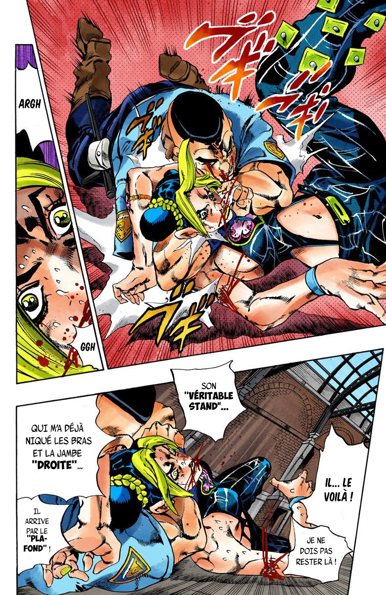 Read JoJo's Bizarre Adventure Part 6 Stone Ocean Official Colored FR Manga Online