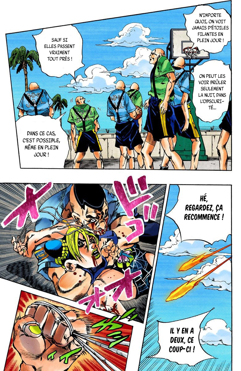 Read JoJo's Bizarre Adventure Part 6 Stone Ocean Official Colored FR Manga Online