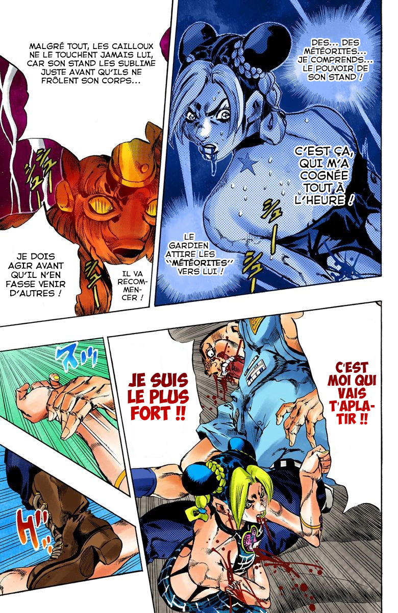 Read JoJo's Bizarre Adventure Part 6 Stone Ocean Official Colored FR Manga Online