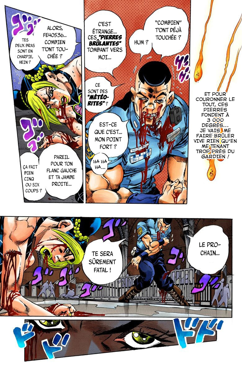 Read JoJo's Bizarre Adventure Part 6 Stone Ocean Official Colored FR Manga Online