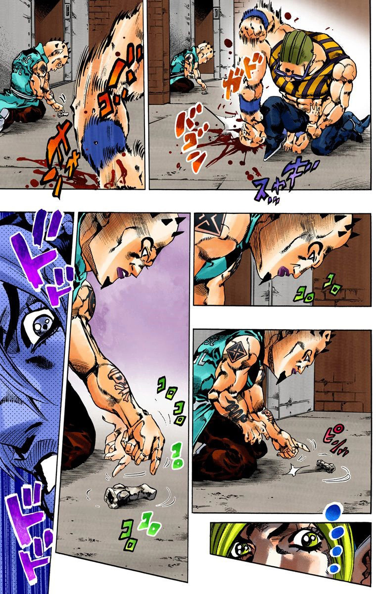 Read JoJo's Bizarre Adventure Part 6 Stone Ocean Official Colored FR Manga Online