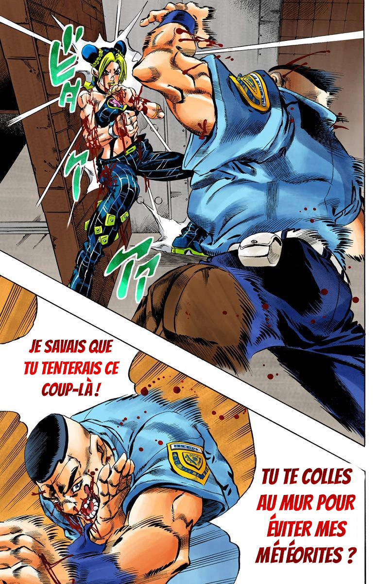 Read JoJo's Bizarre Adventure Part 6 Stone Ocean Official Colored FR Manga Online