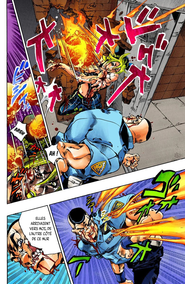Read JoJo's Bizarre Adventure Part 6 Stone Ocean Official Colored FR Manga Online