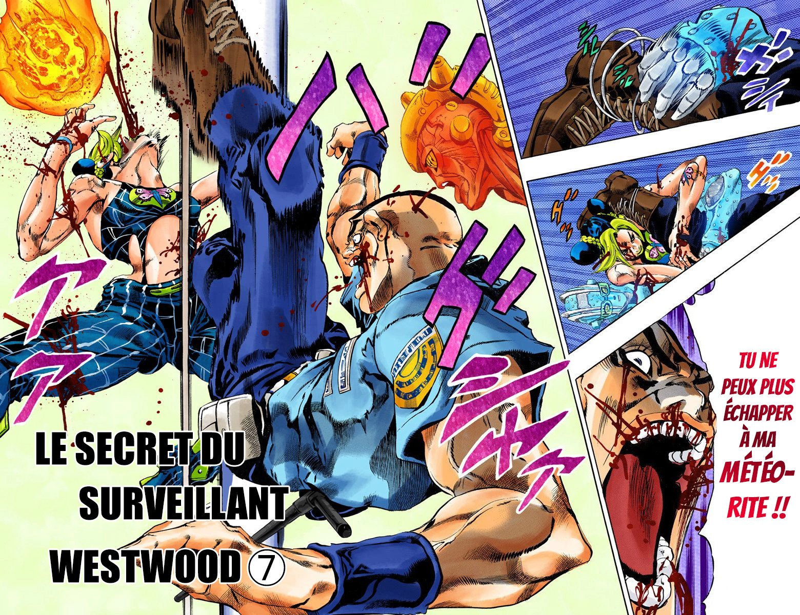 Read JoJo's Bizarre Adventure Part 6 Stone Ocean Official Colored FR Manga Online