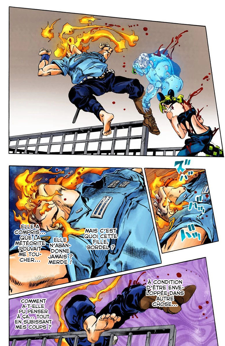 Read JoJo's Bizarre Adventure Part 6 Stone Ocean Official Colored FR Manga Online