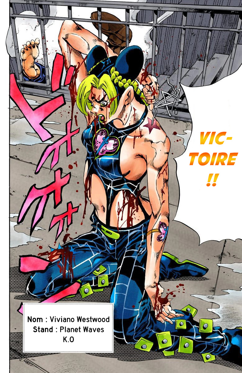 Read JoJo's Bizarre Adventure Part 6 Stone Ocean Official Colored FR Manga Online