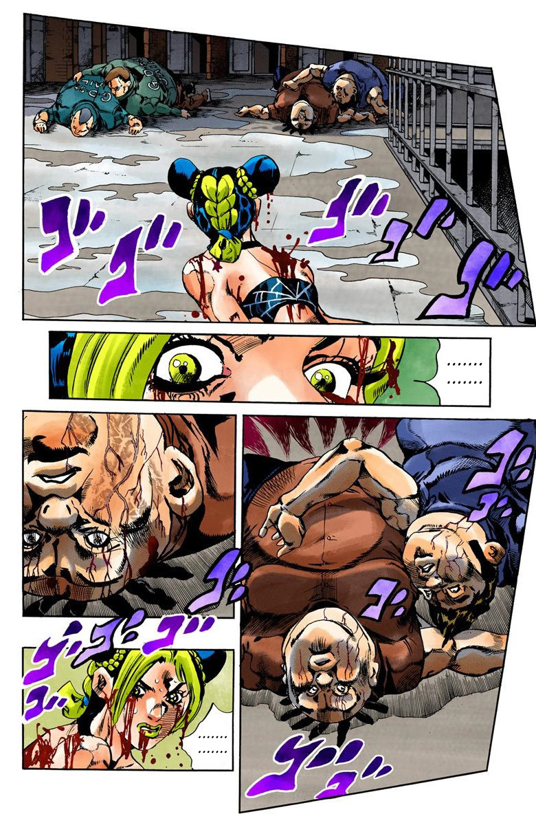 Read JoJo's Bizarre Adventure Part 6 Stone Ocean Official Colored FR Manga Online