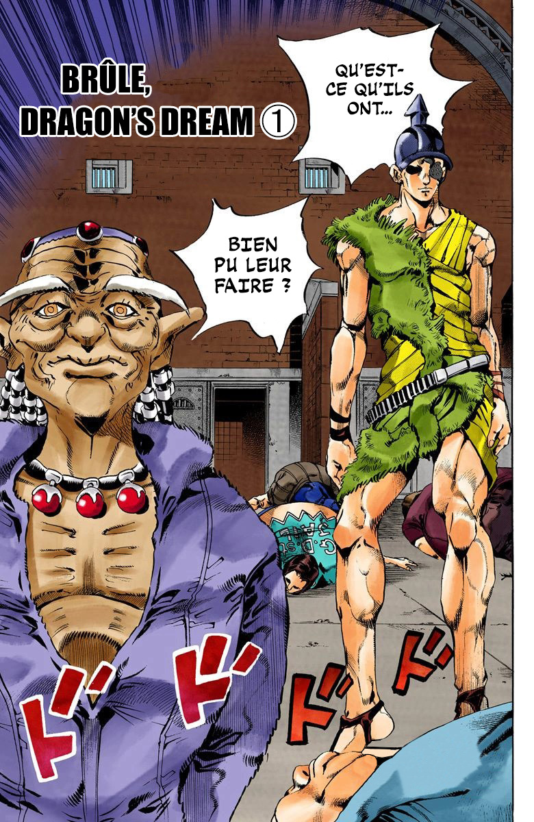 Read JoJo's Bizarre Adventure Part 6 Stone Ocean Official Colored FR Manga Online
