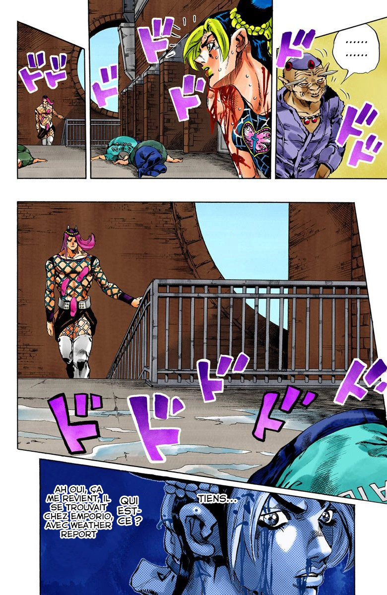 Read JoJo's Bizarre Adventure Part 6 Stone Ocean Official Colored FR Manga Online