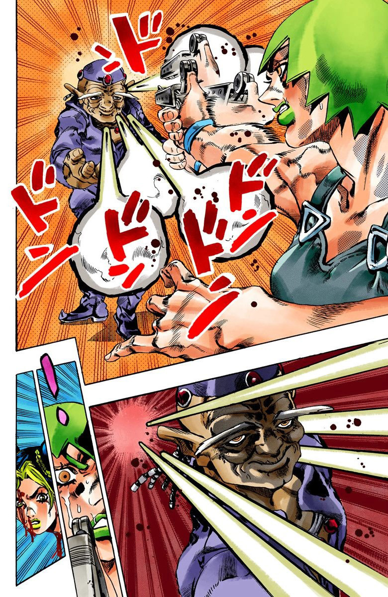 Read JoJo's Bizarre Adventure Part 6 Stone Ocean Official Colored FR Manga Online