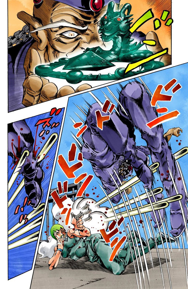 Read JoJo's Bizarre Adventure Part 6 Stone Ocean Official Colored FR Manga Online
