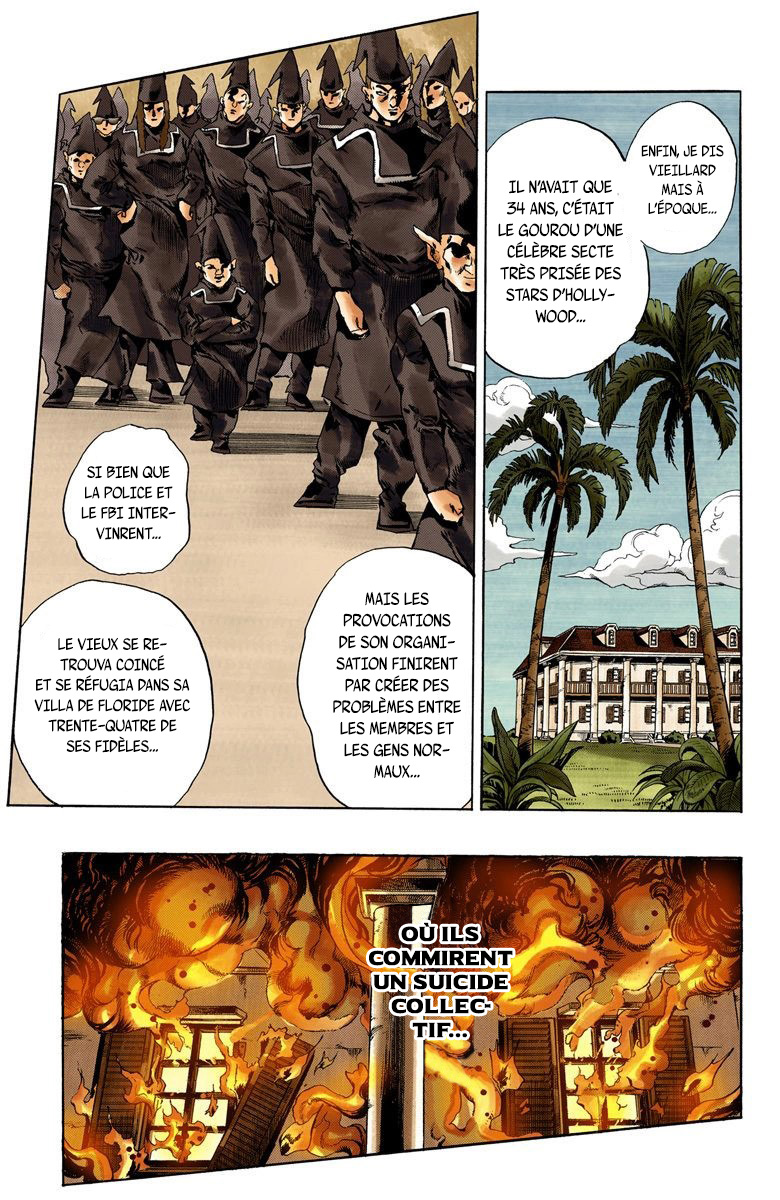 Read JoJo's Bizarre Adventure Part 6 Stone Ocean Official Colored FR Manga Online
