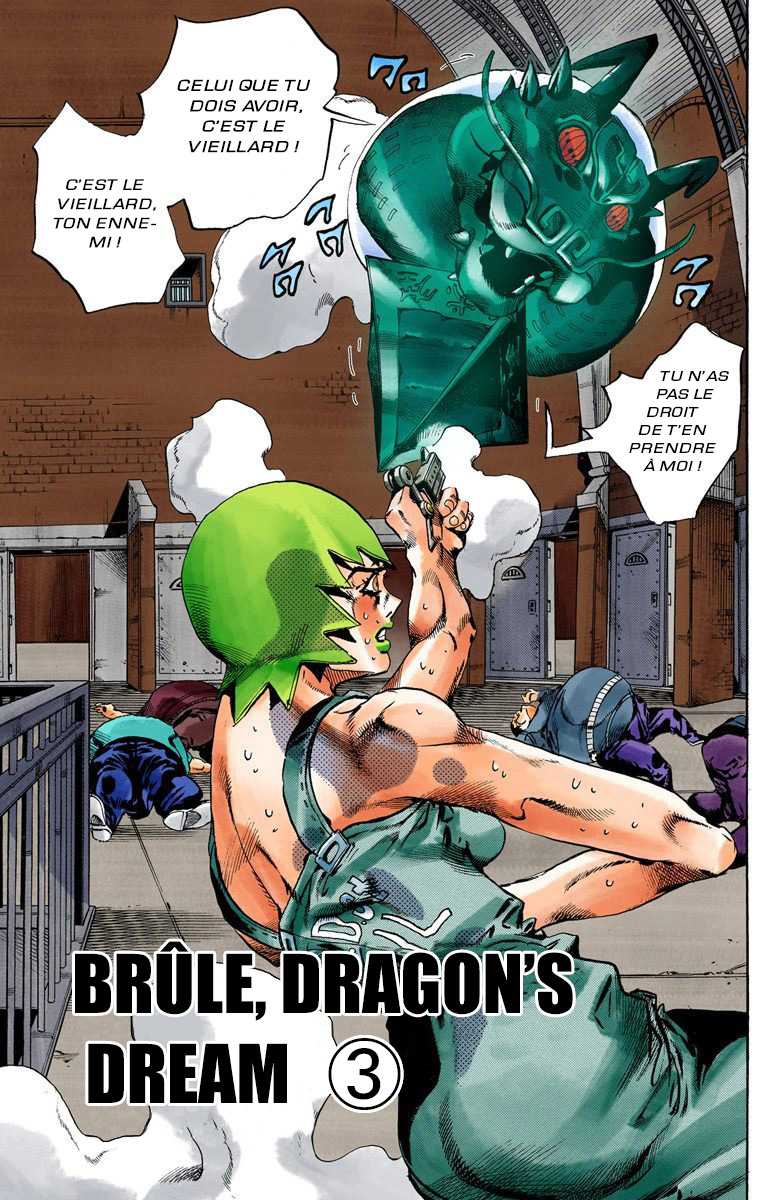 Read JoJo's Bizarre Adventure Part 6 Stone Ocean Official Colored FR Manga Online