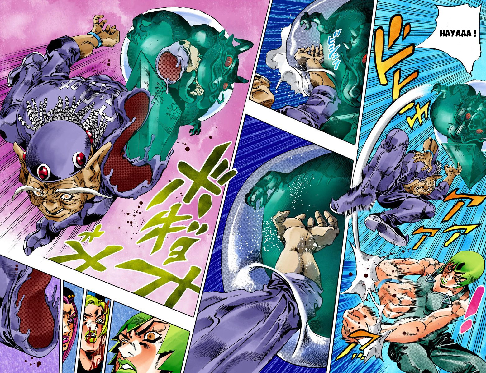 Read JoJo's Bizarre Adventure Part 6 Stone Ocean Official Colored FR Manga Online