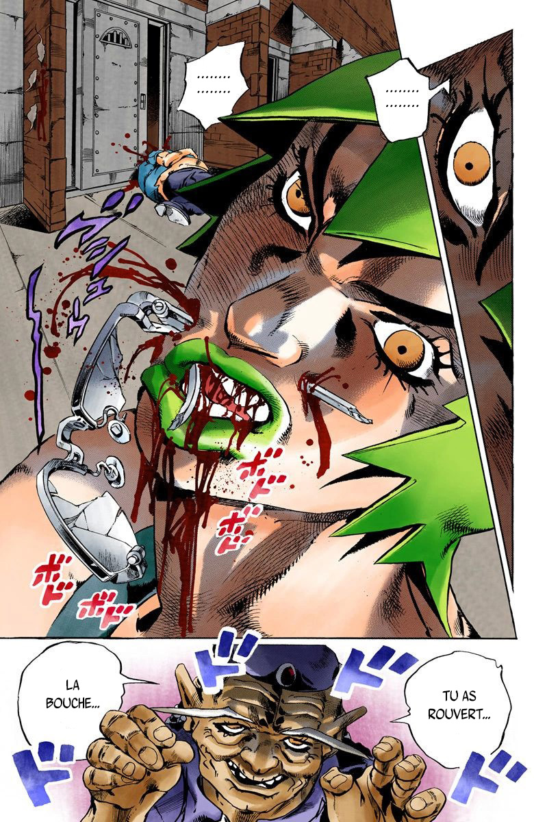 Read JoJo's Bizarre Adventure Part 6 Stone Ocean Official Colored FR Manga Online
