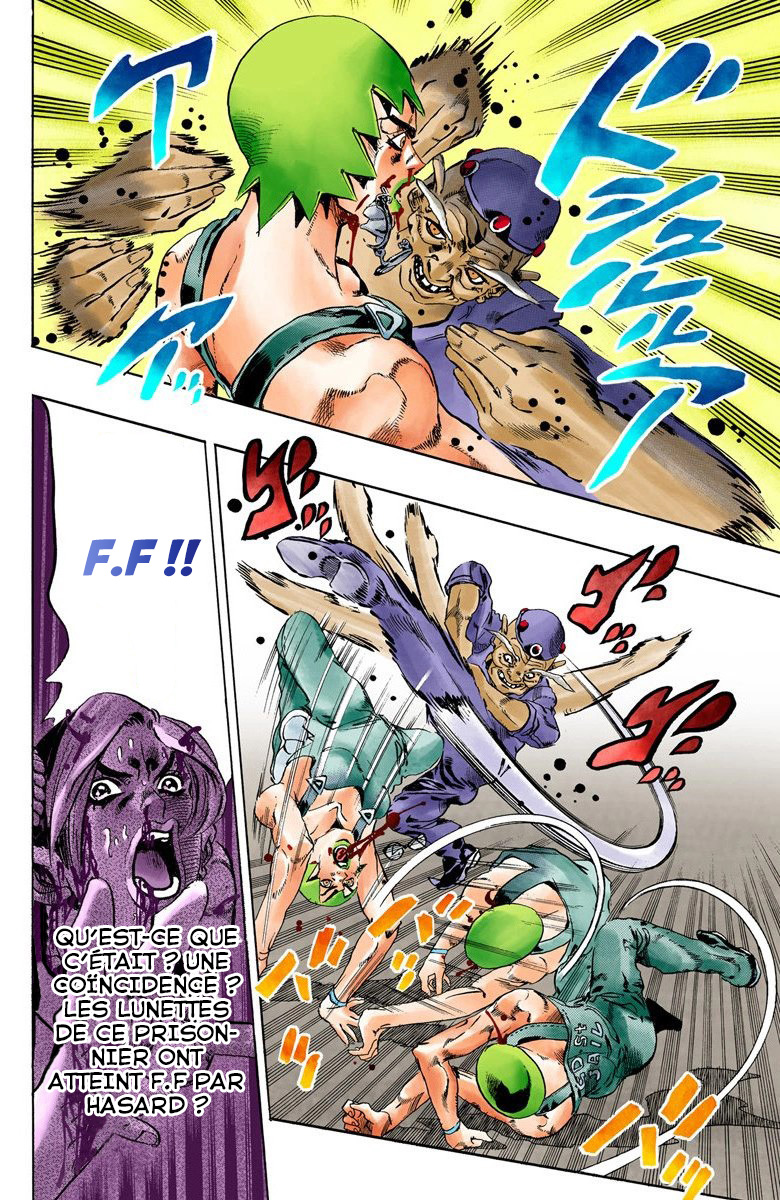 Read JoJo's Bizarre Adventure Part 6 Stone Ocean Official Colored FR Manga Online