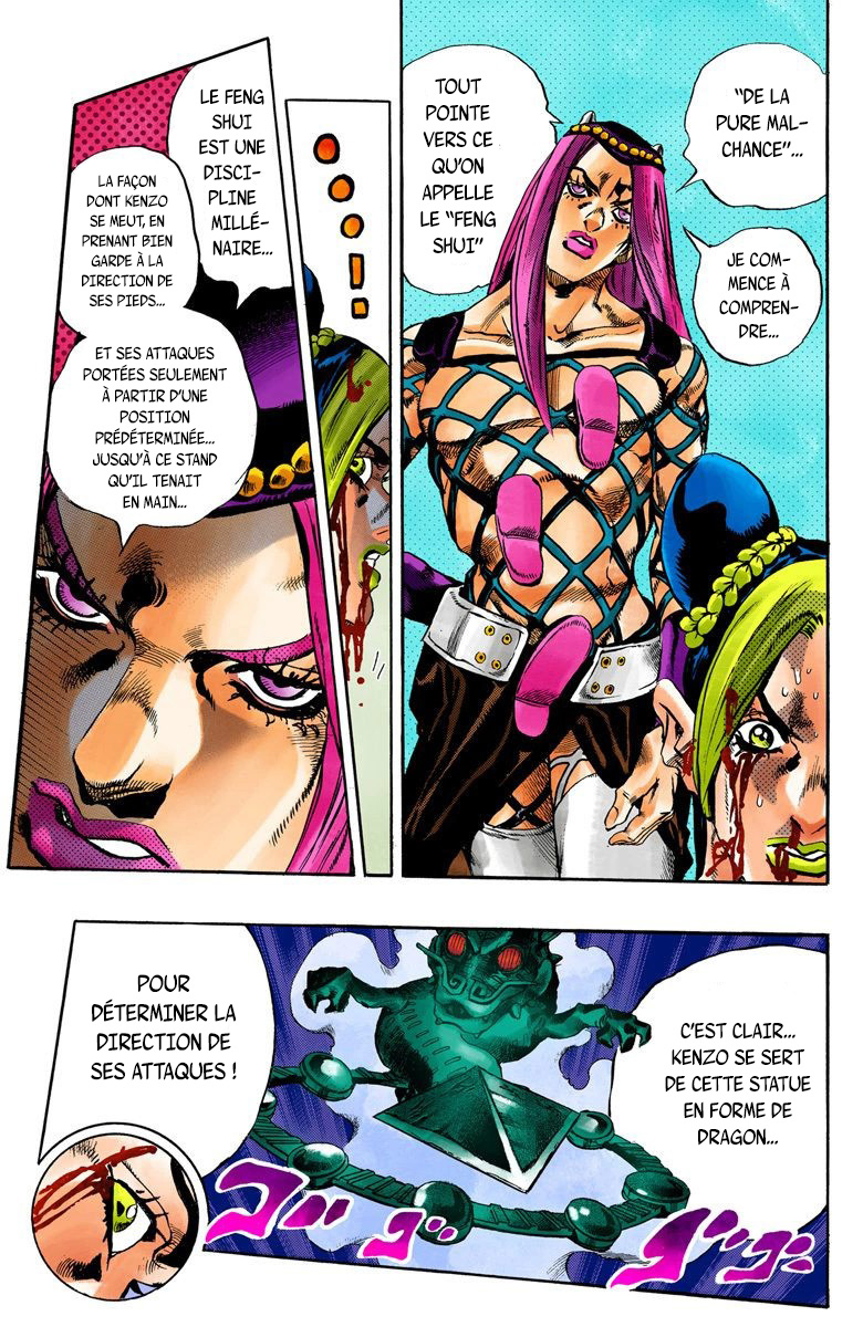 Read JoJo's Bizarre Adventure Part 6 Stone Ocean Official Colored FR Manga Online