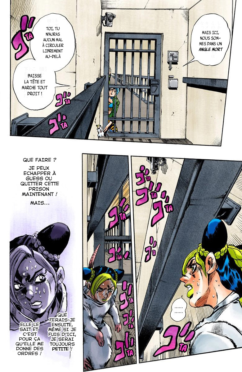 Read JoJo's Bizarre Adventure Part 6 Stone Ocean Official Colored FR Manga Online