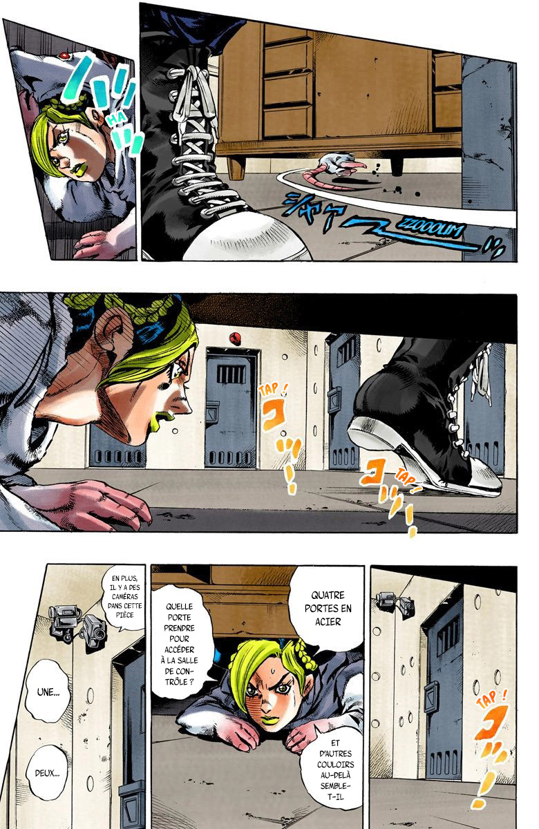 Read JoJo's Bizarre Adventure Part 6 Stone Ocean Official Colored FR Manga Online