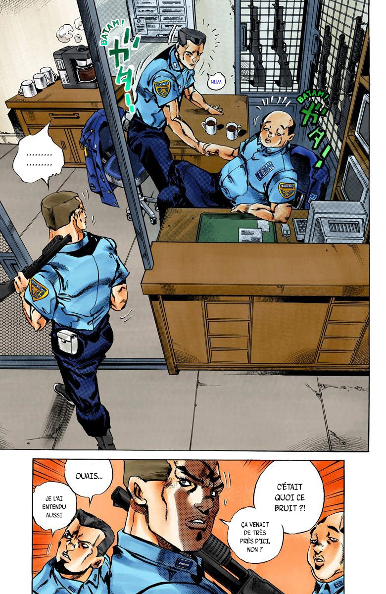 Read JoJo's Bizarre Adventure Part 6 Stone Ocean Official Colored FR Manga Online