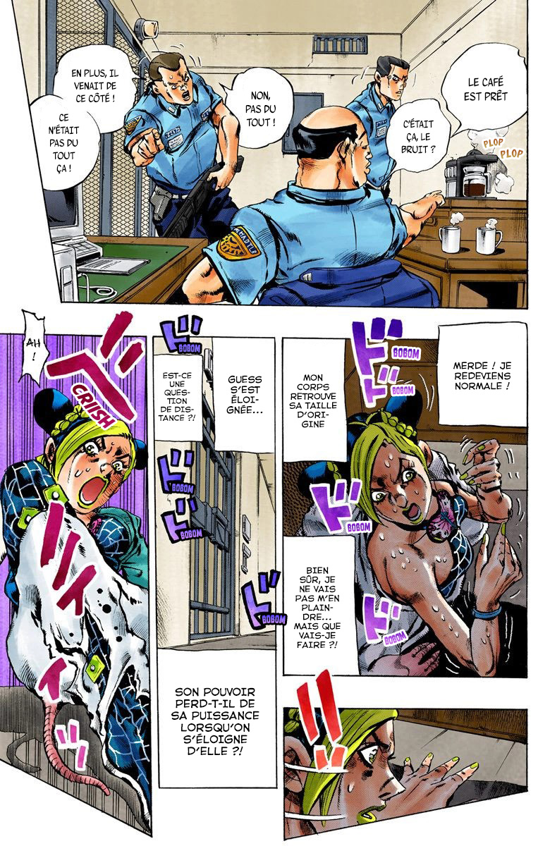 Read JoJo's Bizarre Adventure Part 6 Stone Ocean Official Colored FR Manga Online