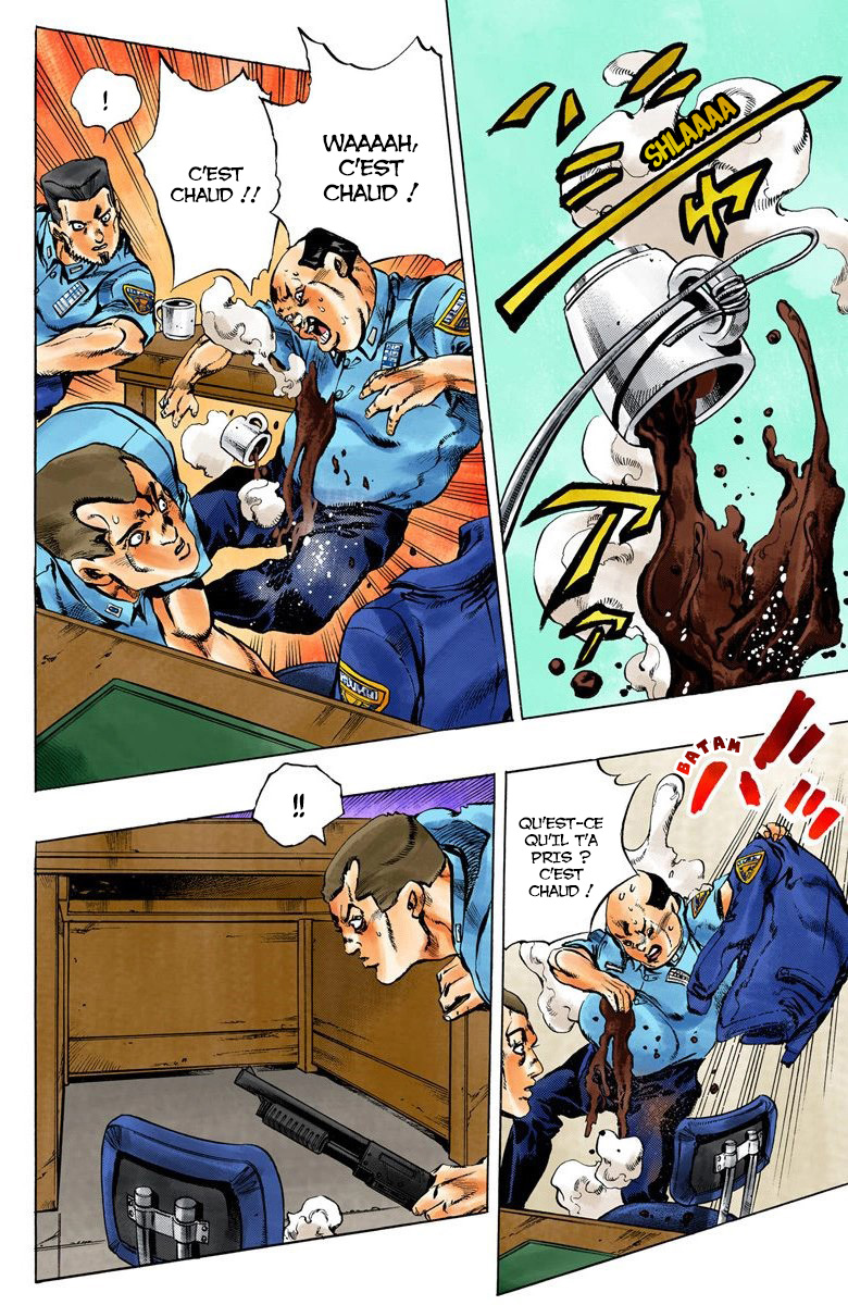 Read JoJo's Bizarre Adventure Part 6 Stone Ocean Official Colored FR Manga Online