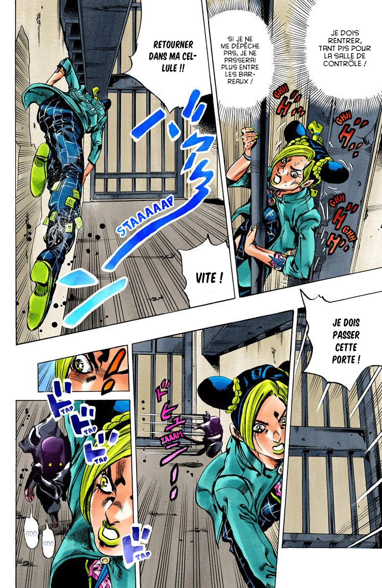 Read JoJo's Bizarre Adventure Part 6 Stone Ocean Official Colored FR Manga Online