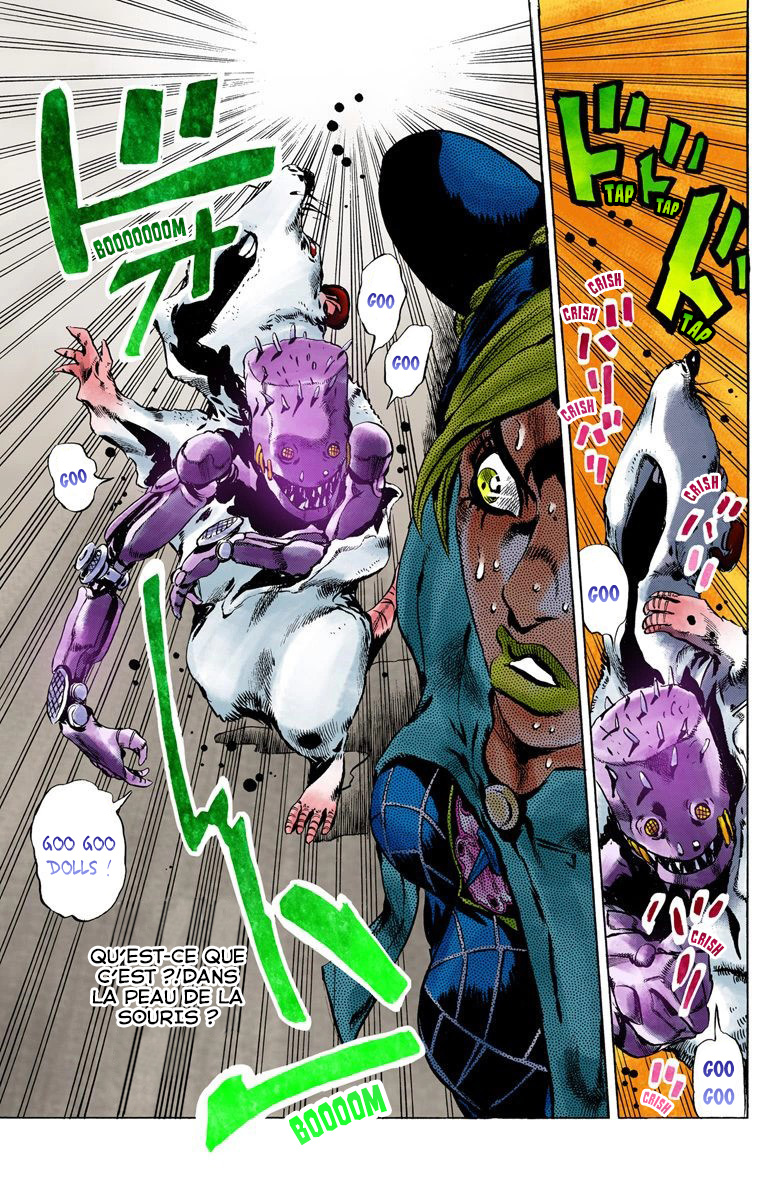 Read JoJo's Bizarre Adventure Part 6 Stone Ocean Official Colored FR Manga Online