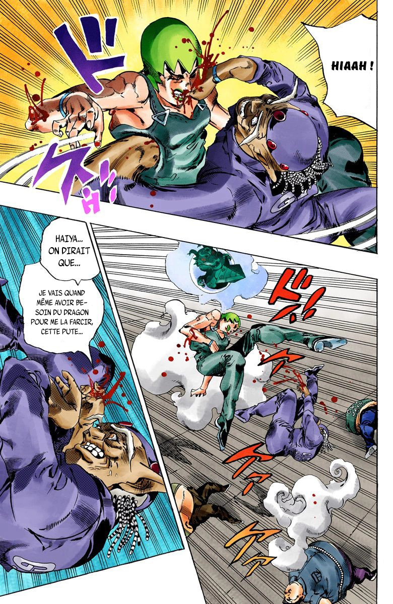 Read JoJo's Bizarre Adventure Part 6 Stone Ocean Official Colored FR Manga Online