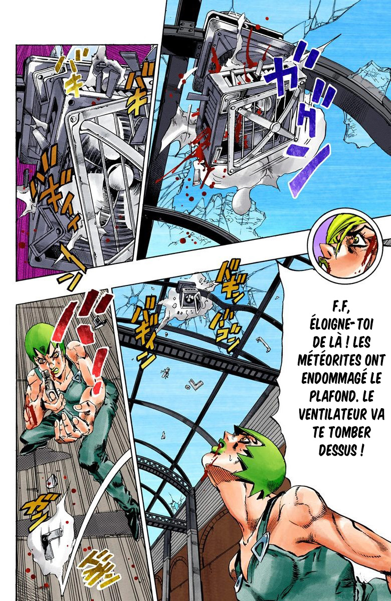 Read JoJo's Bizarre Adventure Part 6 Stone Ocean Official Colored FR Manga Online