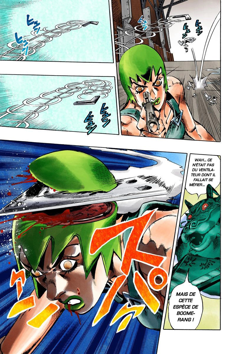 Read JoJo's Bizarre Adventure Part 6 Stone Ocean Official Colored FR Manga Online