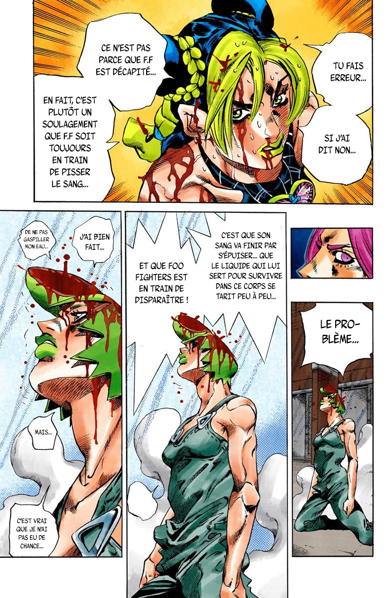 Read JoJo's Bizarre Adventure Part 6 Stone Ocean Official Colored FR Manga Online