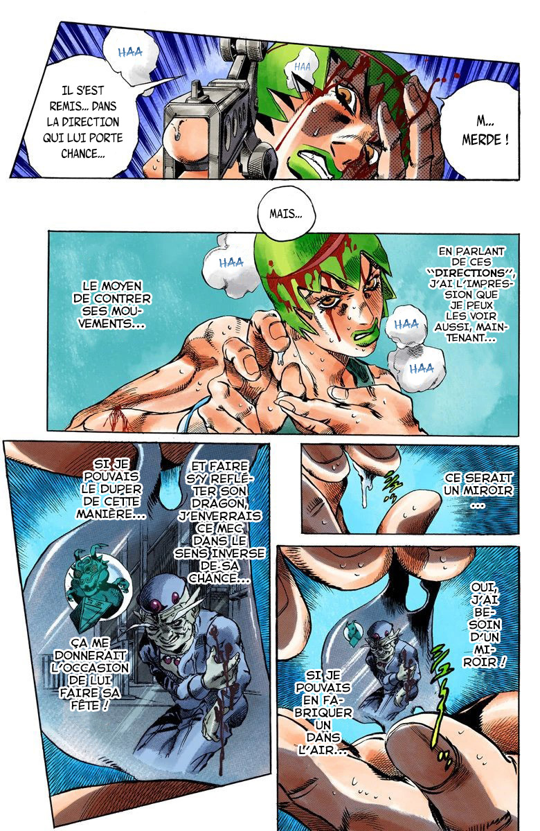 Read JoJo's Bizarre Adventure Part 6 Stone Ocean Official Colored FR Manga Online