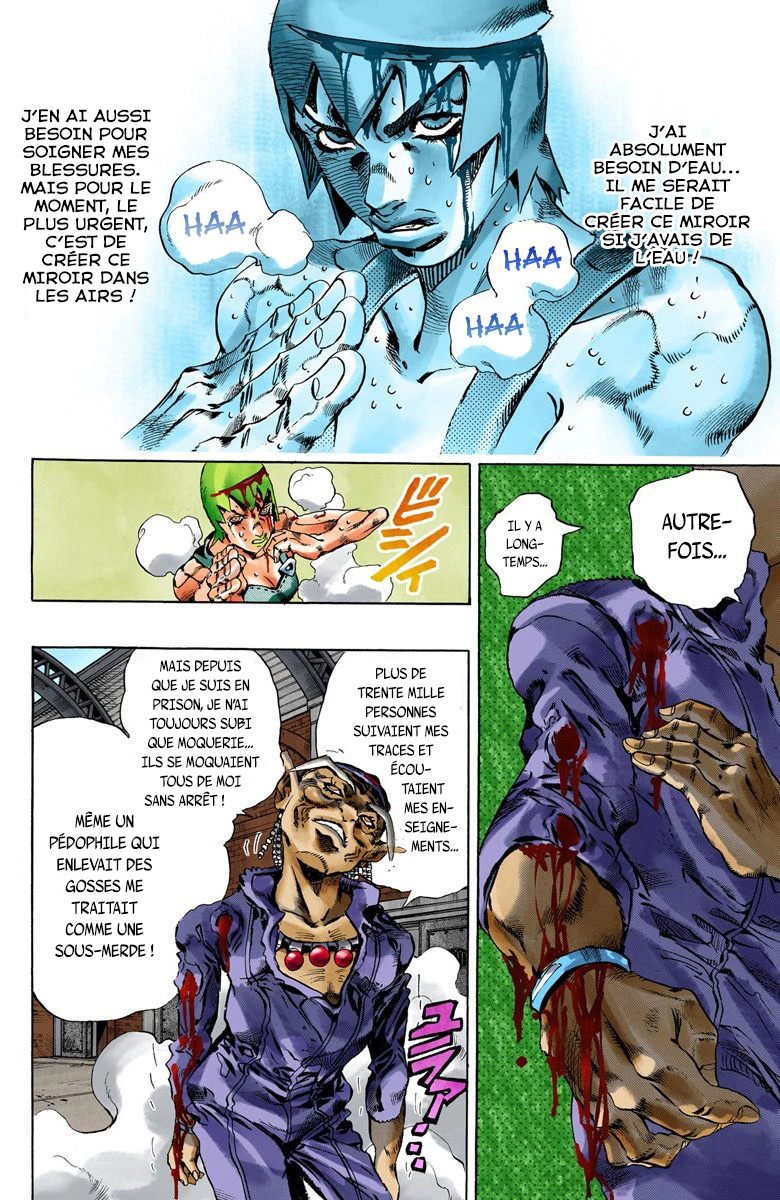 Read JoJo's Bizarre Adventure Part 6 Stone Ocean Official Colored FR Manga Online
