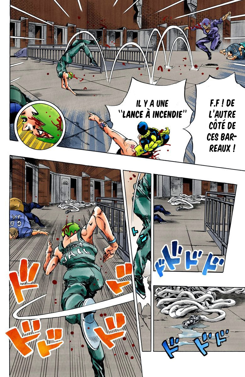 Read JoJo's Bizarre Adventure Part 6 Stone Ocean Official Colored FR Manga Online