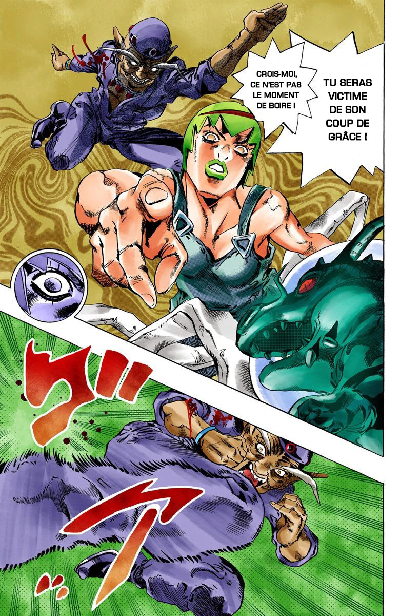 Read JoJo's Bizarre Adventure Part 6 Stone Ocean Official Colored FR Manga Online
