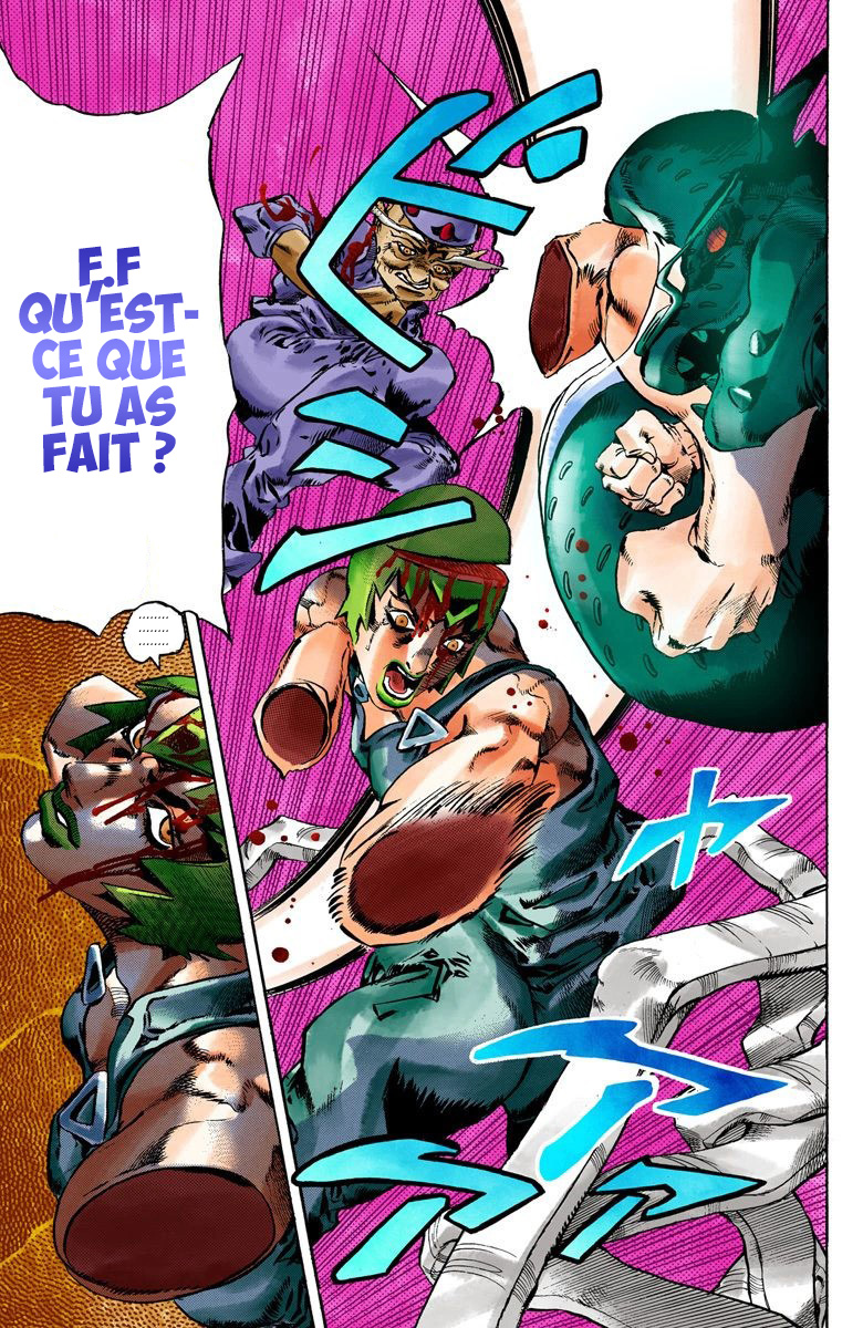 Read JoJo's Bizarre Adventure Part 6 Stone Ocean Official Colored FR Manga Online