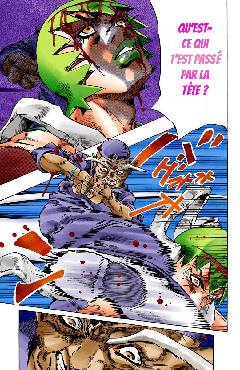 Read JoJo's Bizarre Adventure Part 6 Stone Ocean Official Colored FR Manga Online