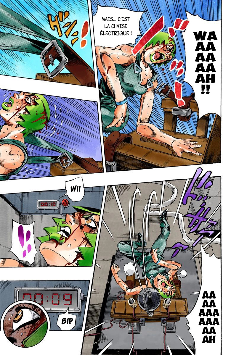 Read JoJo's Bizarre Adventure Part 6 Stone Ocean Official Colored FR Manga Online