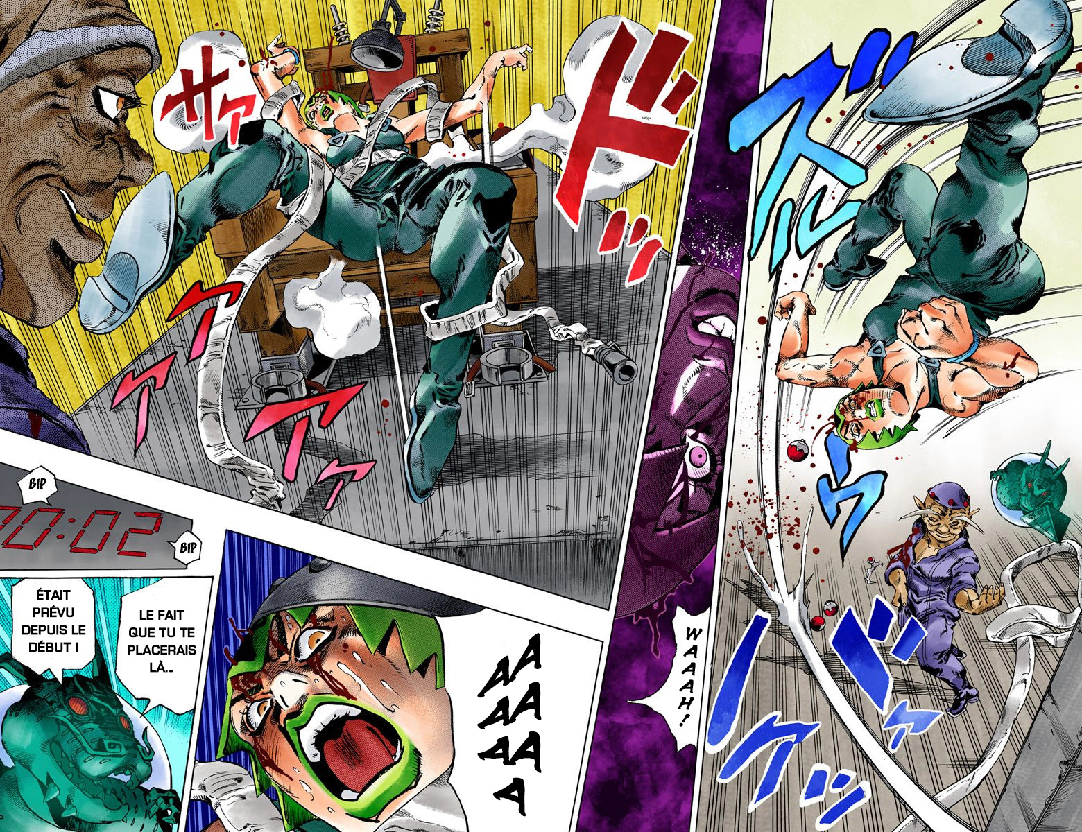 Read JoJo's Bizarre Adventure Part 6 Stone Ocean Official Colored FR Manga Online