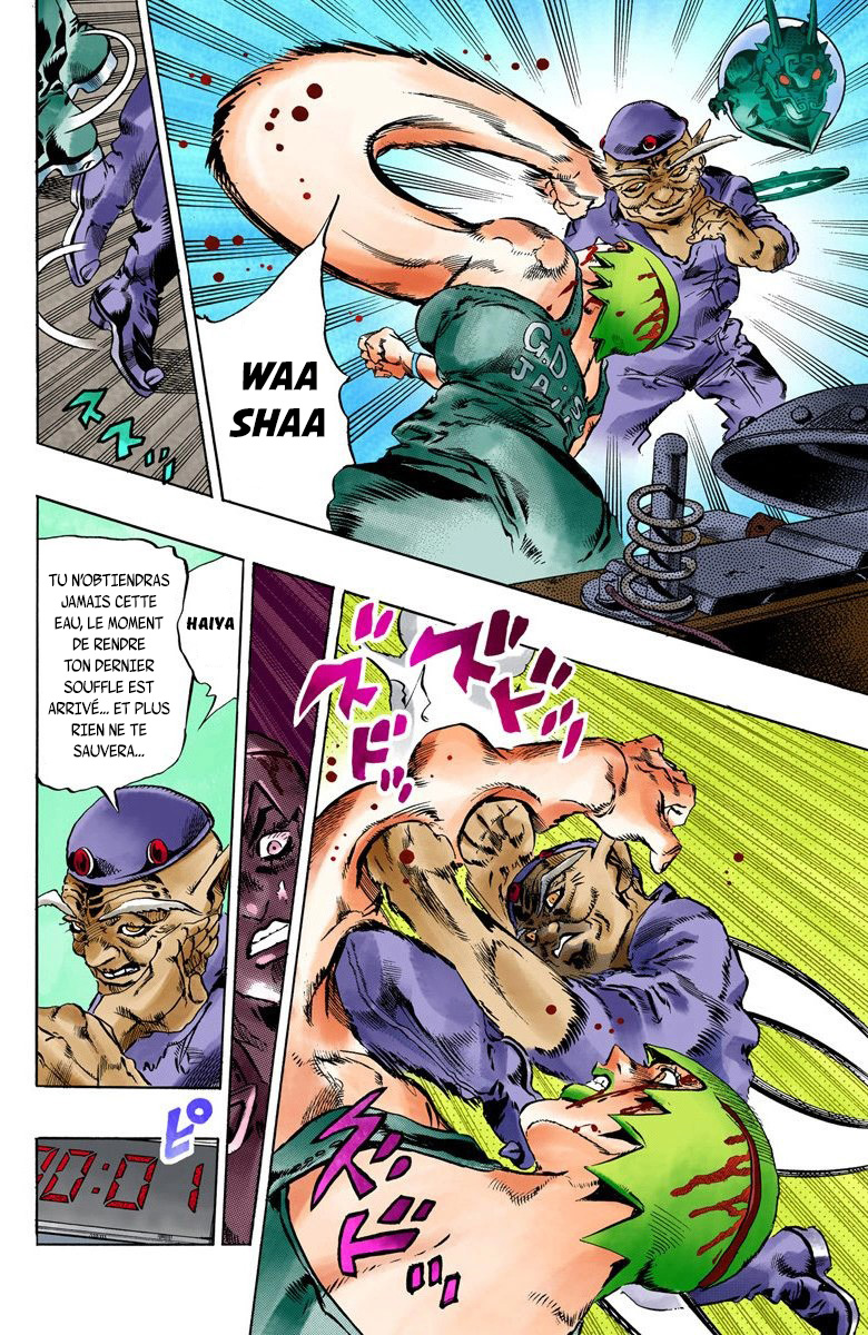 Read JoJo's Bizarre Adventure Part 6 Stone Ocean Official Colored FR Manga Online