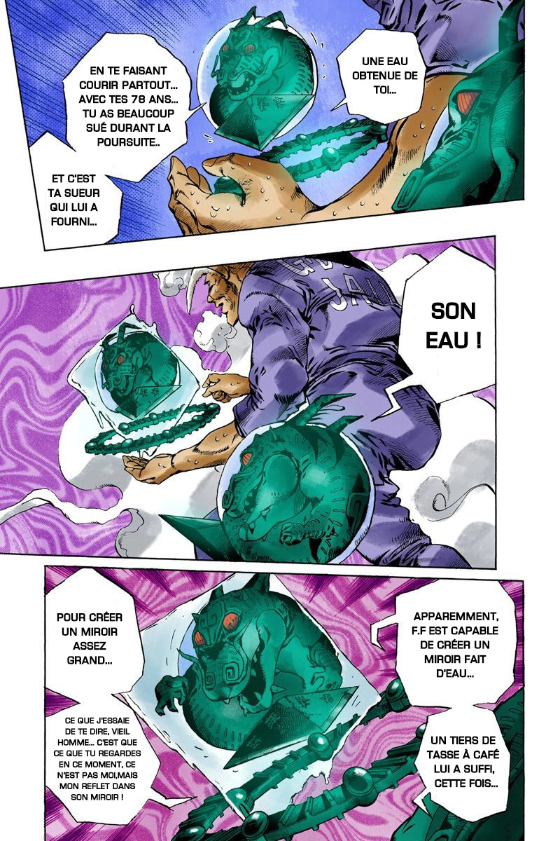 Read JoJo's Bizarre Adventure Part 6 Stone Ocean Official Colored FR Manga Online