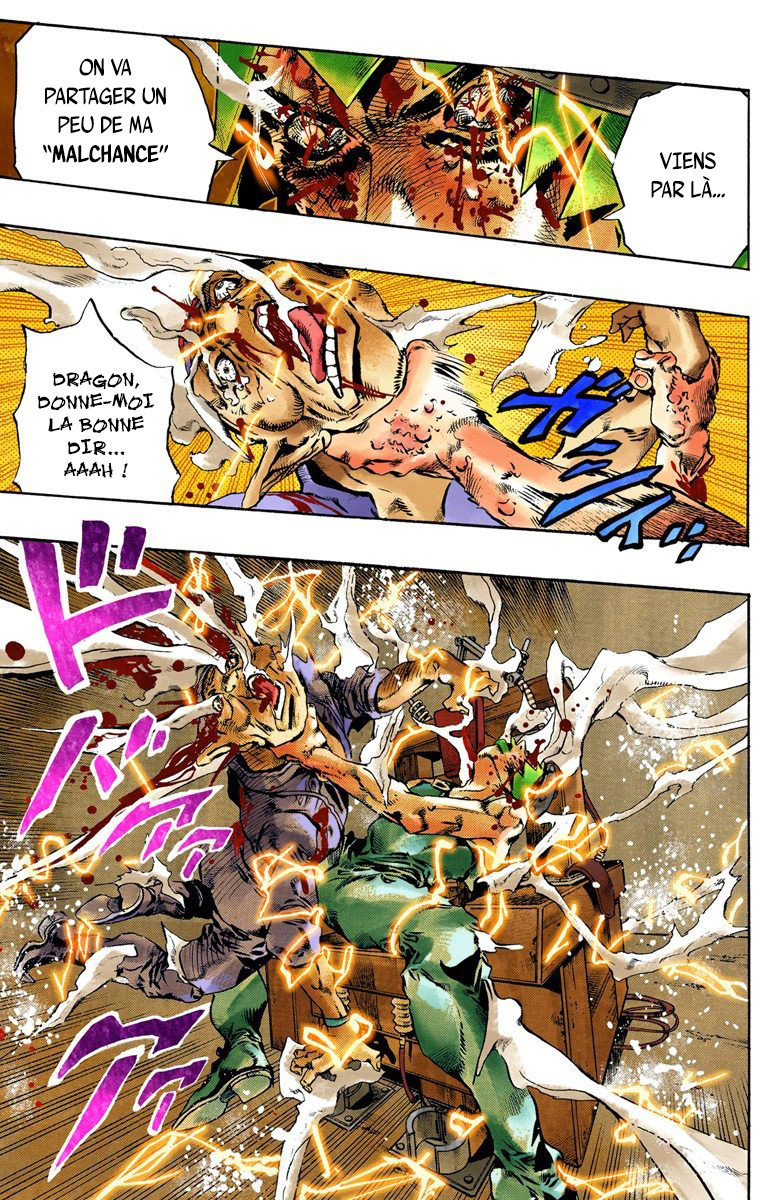 Read JoJo's Bizarre Adventure Part 6 Stone Ocean Official Colored FR Manga Online