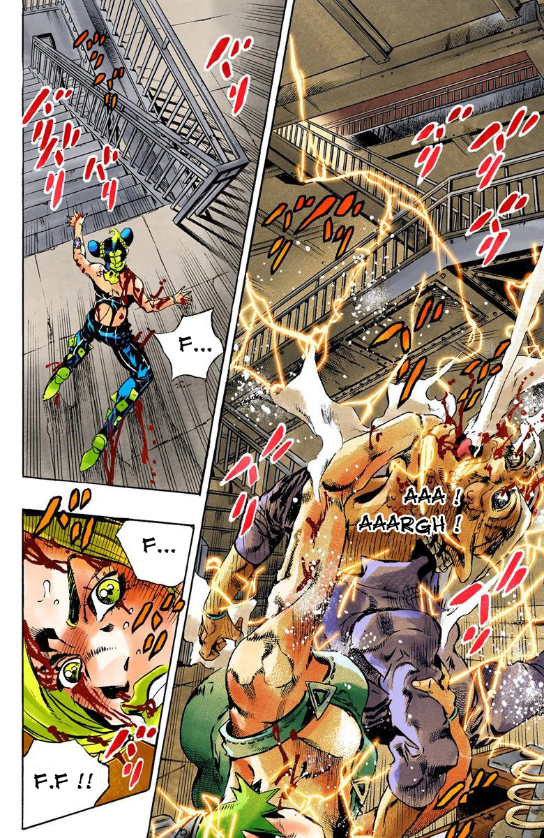 Read JoJo's Bizarre Adventure Part 6 Stone Ocean Official Colored FR Manga Online