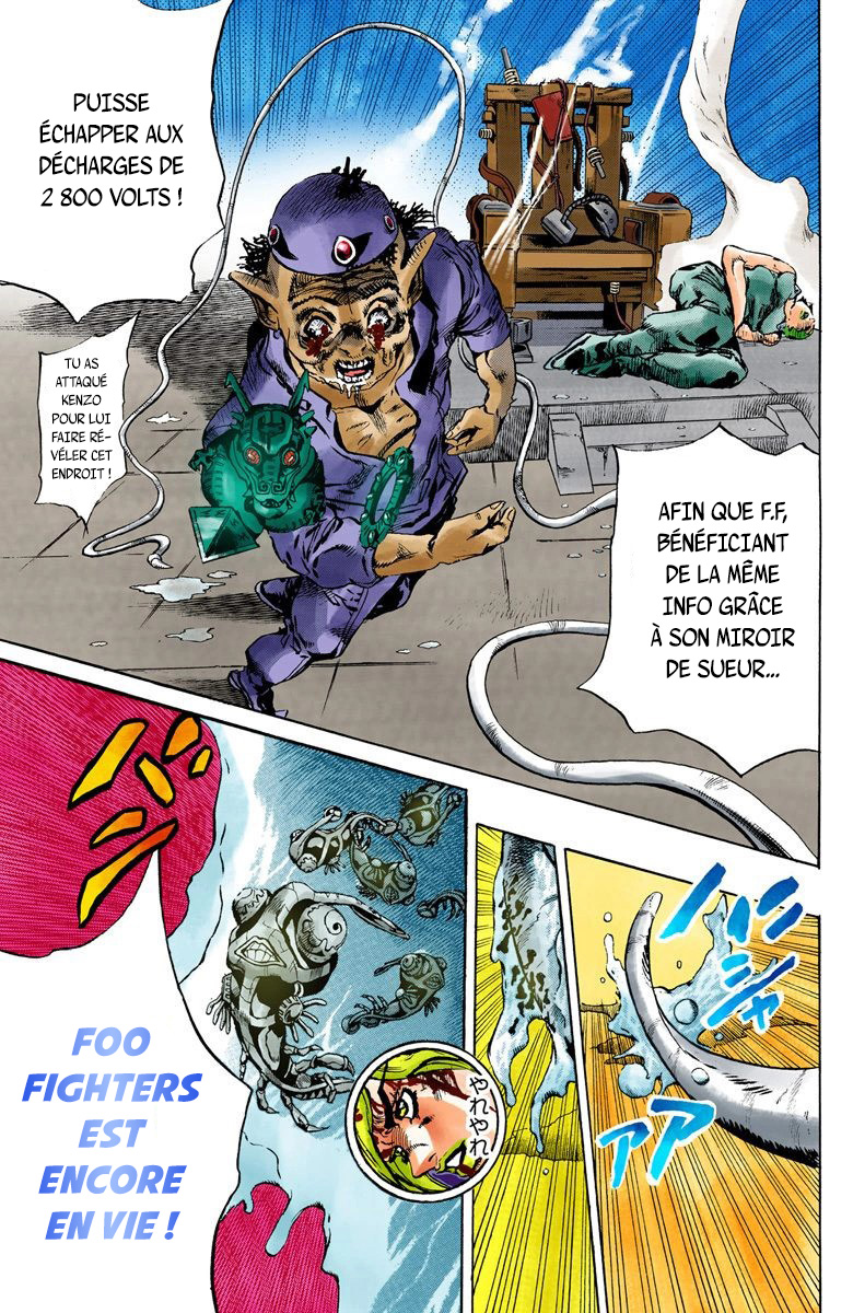 Read JoJo's Bizarre Adventure Part 6 Stone Ocean Official Colored FR Manga Online