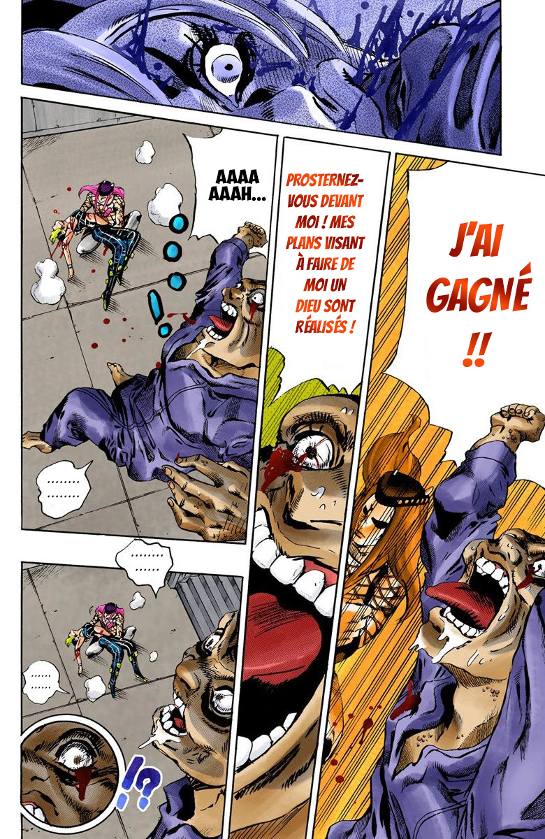 Read JoJo's Bizarre Adventure Part 6 Stone Ocean Official Colored FR Manga Online
