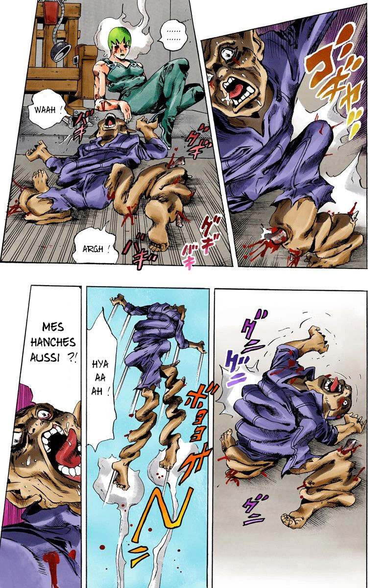 Read JoJo's Bizarre Adventure Part 6 Stone Ocean Official Colored FR Manga Online