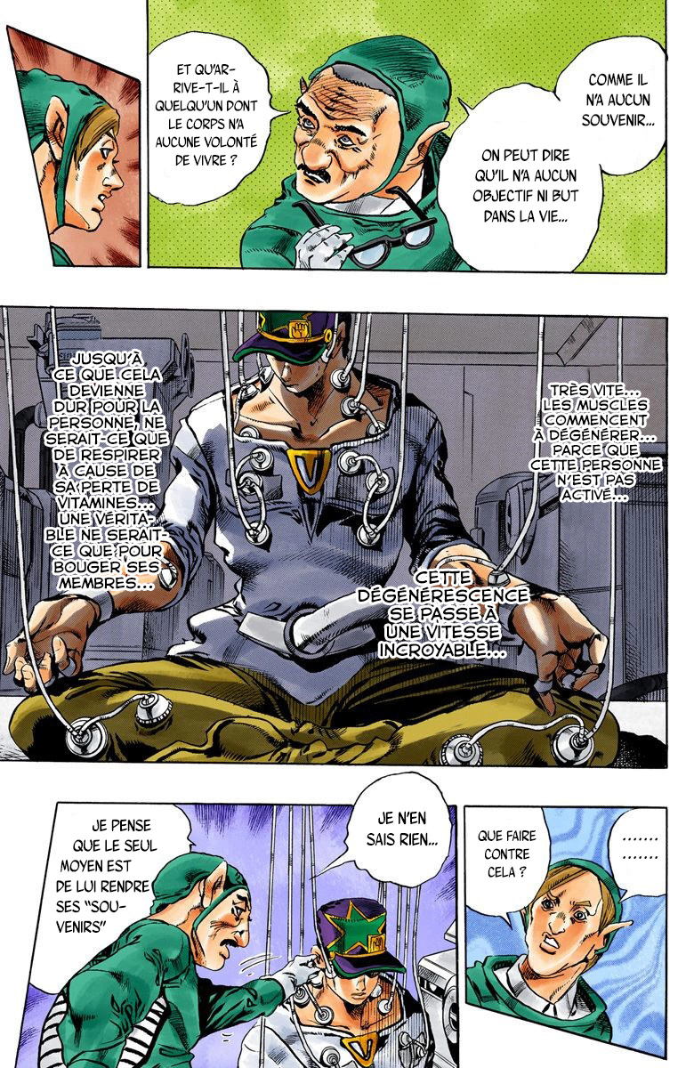 Read JoJo's Bizarre Adventure Part 6 Stone Ocean Official Colored FR Manga Online