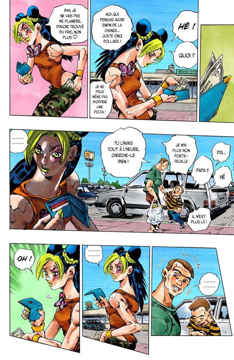 Read JoJo's Bizarre Adventure Part 6 Stone Ocean Official Colored FR Manga Online