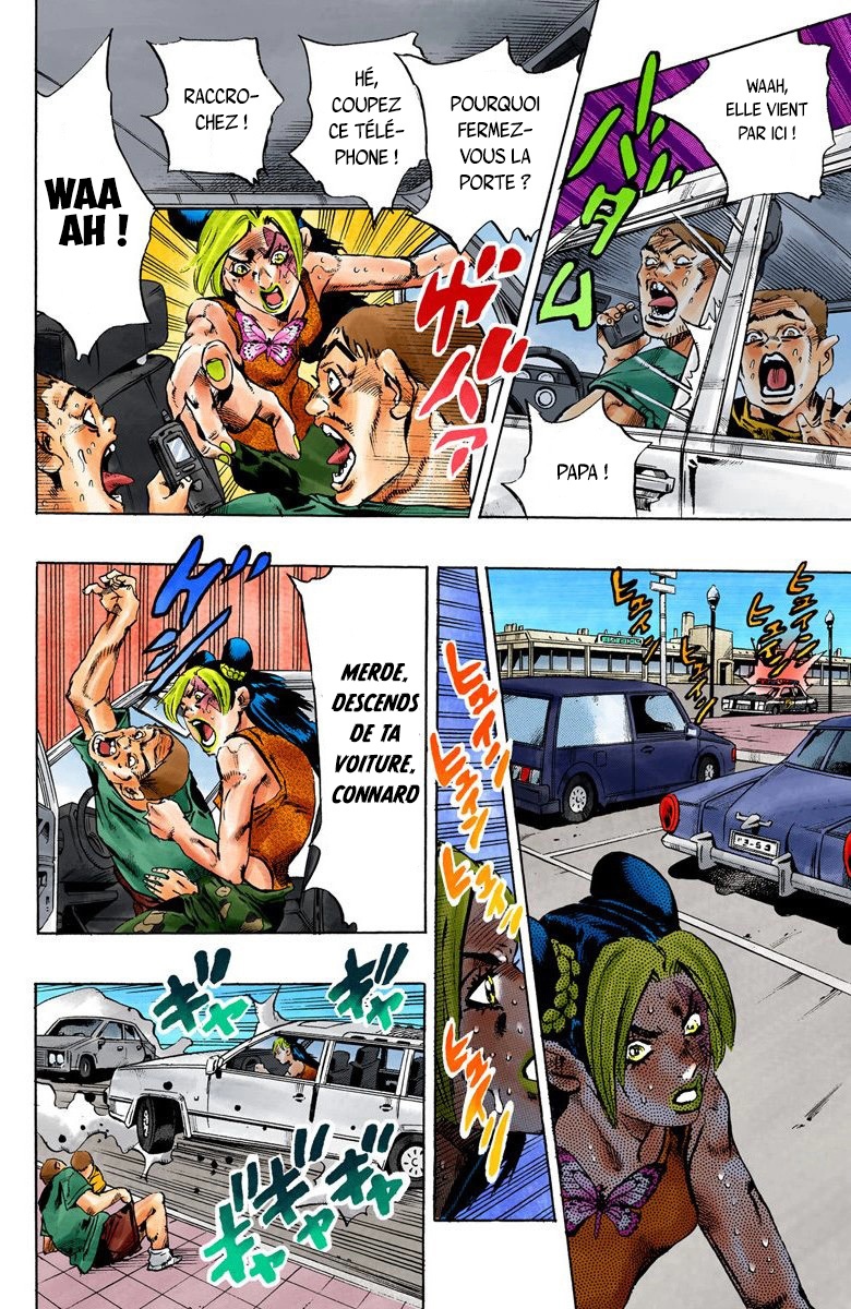 Read JoJo's Bizarre Adventure Part 6 Stone Ocean Official Colored FR Manga Online